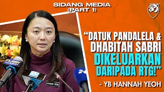 quotDatuk Pandalela amp Dhabitah Sabri digugurkan daripada program RTGquot [upl. by Norbie]