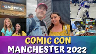 Comic Con Manchester  Bowlers Exhibition Centre  Cantina Space Bar  Meeting Jodi Benson  2022 [upl. by Eiramllij391]