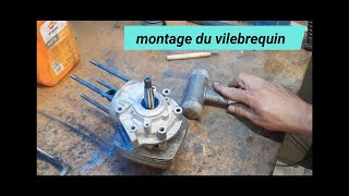 remontage bas moteur 103 mlv [upl. by Yelsnya]