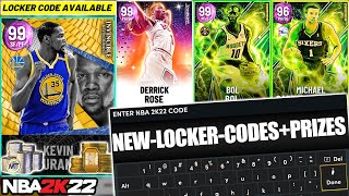 NEW LOCKER CODES AND FREE DARK MATTER DERRICK ROSE GUARANTEED FREE PACKS NBA 2K22 LOCKER CODES [upl. by Sauer293]