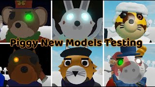 Piggy New Models Testing  All Jumpscares Game created by matepro20099 [upl. by Euqinu358]