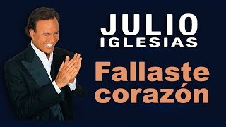 Fallaste corazón Julio Iglesias style  Instrumental cover version  letras [upl. by Ayhdiv]