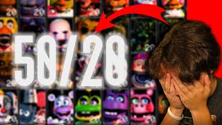 Working Towards 5020 Mode LIVE FNAF Ultimate Custom Night [upl. by Cristiano]