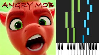 Danger Danger Angry Mob From My Little Pony A New Generation — Piano Tutorial [upl. by Sibella]