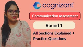 Cognizant communication assessment  How to clear  Watch now  Batch 2025 cognizant placement [upl. by Annabelle738]