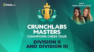 CCT CrunchLabs Masters  Div II amp Div III  Hosted by AnnaMaja amp Ayelen [upl. by Fornof101]