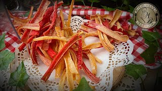 Tasty amp Addictive Crispy Surimi Chips  How to make surimi chips in air fryer amp over the stove [upl. by Htiffirg]