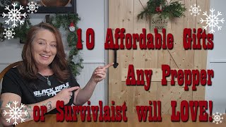 10 Gifts Any Prepper or Survivalist will LOVE  Holiday Gift Ideas [upl. by Nodrog]