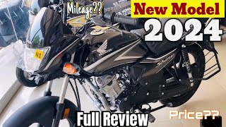 Honda Shine 100cc 2024 New Model Review✅Honda Shine 100 BS7 Review Affordable 100cc Bike in India🔥 [upl. by Hospers]