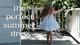 FREE SEWING PATTERN A Twirly Dress for Girls [upl. by Airtened]