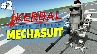 Kerbal Weapons Program 2  Mobile Suit Goddamn  Mecha [upl. by Inanuah161]