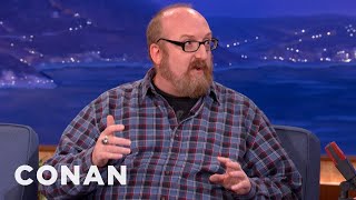 Brian Posehns Marijuana Parking Lot Adventure  CONAN on TBS [upl. by Ellehcit]