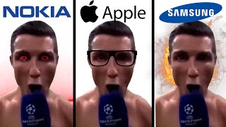 Cristiano Ronaldo Siuu but famous phone ringtones [upl. by Eylhsa711]