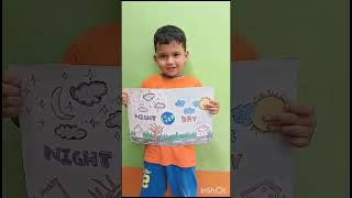 Aayansh Jinde  NRI Layout  Vacation Project 2024  Little Bees International Play School [upl. by Atalaya528]