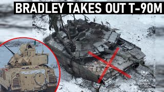 Bradley Takes Out Russian T90M in Intense Combat [upl. by Dempstor]