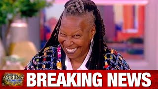 ‘The View’ Whoopi Goldberg Gets Giddy After CNN’s Kasie Hunt Shuts Down Trump Spokesperson [upl. by Ennaul]