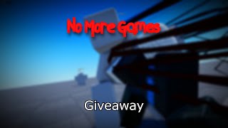 Jun No More Games  Roblox Studio Giveaway [upl. by Danika]