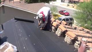 Two Blows will do it  nailing how an expert roofer does it [upl. by Wolenik]