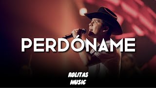 Christian Nodal  Perdóname LetraLyrics [upl. by Yulma681]