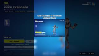 AINT NO WAY THEY ADDED THIS EMOTE😭 DEEP EXPLORER x ASTRONAUT IN THE OCEAN🔥 fortnite gaming [upl. by Hirza]