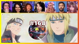 Naruto Shippuden Episode 168  The Fourth Hokage  Reaction Mashup ナルト 疾風伝 [upl. by Larrisa]