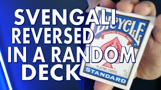 Svengali Deck Tutorial Reverse a Card in a Random Deck [upl. by Ieso433]