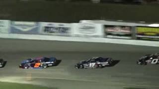 Slinger Speedway Super Late Model Feature Highlights Aug 14 2016 [upl. by Uball]