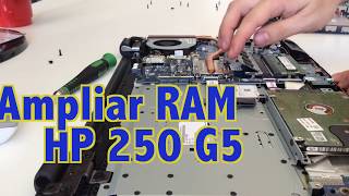 Ampliar RAM HP 250 G5 [upl. by Esidnac436]