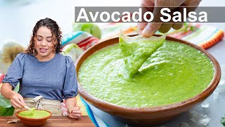 The Best Avocado Salsa for Tacos and More [upl. by Nedyaj99]