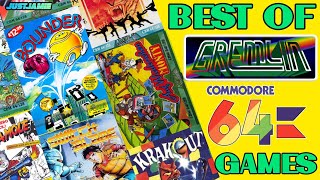 Gremlin Graphics  The Best C64 Games c64 commodore64 gremlingraphics [upl. by Nottus582]