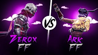 Zerox FF🇳🇵 Vs ARK FF🇮🇳  Fight of Old Rivals in 2024😈🔥 [upl. by Disario]