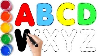 Learn Alphabet Train Song  3D Animation Alphabet ABC Train song for children [upl. by Gilchrist]