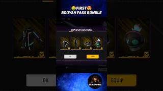 First Booyah Pass Bundle Unlock In Free Fire Booyah Pass Free Fire Free Fire freefire ffshorts [upl. by Aliac]