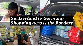 SHOPPING ACROSS THE GERMAN BORDER FROM SWITZERLANDLAUFENBURG GERMANY [upl. by Fanchie]