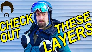 My Ski Clothing  How to dress for skiing and snowboarding [upl. by Enitselec]