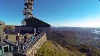 Mount Ulriken FPV [upl. by Nilde]