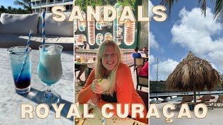 SANDALS ROYAL CURAÇAO  New Resort amp Room Tour Sunchi Luxury Beachfront [upl. by Latsyrd791]