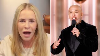 Chelsea Handler REACTS to Jo Koy’s Golden Globes Monologue [upl. by Ahsillek514]