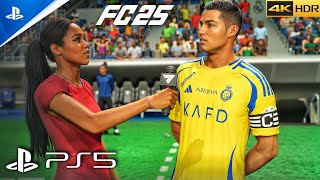 PS5 EA SPORTS FC 25  Al Nassr vs Inter Miami  Realistic Ultra Graphics  Gameplay 4K 60FPS HDR [upl. by Yornoc]