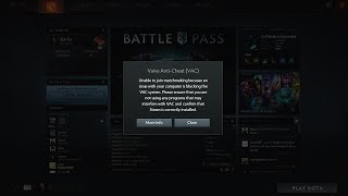 how to solve dota 2 Valve Anti Cheat VAC Solved [upl. by Nivar243]