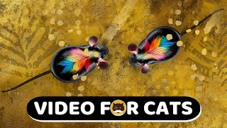 CAT GAMES  Luxie Mouse Mice Video for Cats  CAT TV  1 Hour [upl. by Elockin]