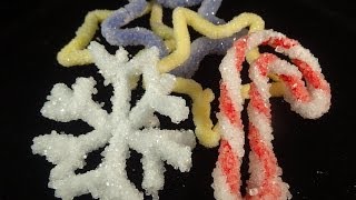 How to Make Borax Crystal Ornaments with yoyomax12 [upl. by Osbert]