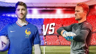 Ultimate Goalkeeper Challenge vs KIERAN BROWN [upl. by Jaunita386]