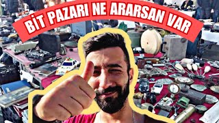 KAYSERİ BİT PAZARI BURDA YOK YOK NE ARARSAN VAR BİT PAZARI VLOG [upl. by Dickenson]