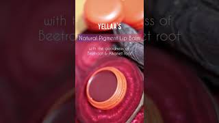 NATURAL PIGMENTED LIP BALM Alkanet root amp Beetroot lip balm [upl. by Lemkul228]