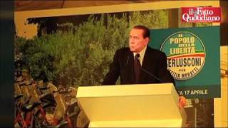 Berlusconi quotSo di un patto tra Fini e pmquot [upl. by Robinet692]