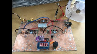 Homebrew Portable 40m SSB QRP Rig Part 3 Superhet Receiver [upl. by Oaoj]