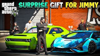 MICHEAL GIVE THE SURPRISE FOR JIMMY 🤩🤩 Gta 5 Gameplay [upl. by Sergius804]