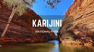 KARIJINI amp MILLSTREAM NATIONAL PARK  Kermits Pool Handrail Pool Fern Pool Fortescue Falls [upl. by Leuas]