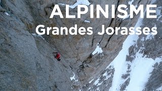 Groucho Marx Grandes Jorasses Face Est Chamonix MontBlanc GMHM alpinisme montagne [upl. by Meryl158]